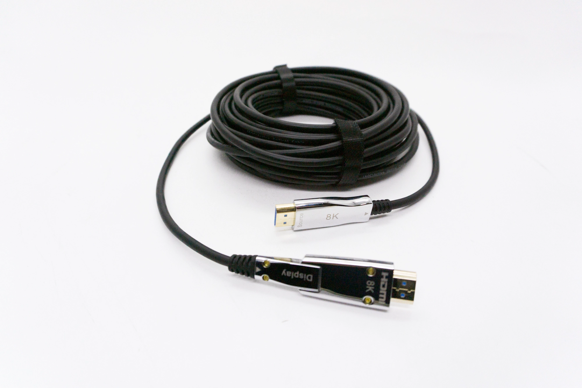 CABO HDMI FIBRA ÓPTICA 2.1 8K 60HZ 48GBPS COM PLUG DESTACÁVEL (CG) - 20M