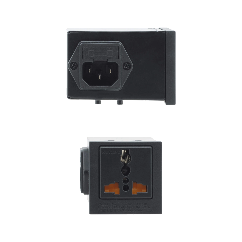 ACESSÓRIO MODULAR TBUS TOMADAS PADRÃO AUSTRALIANO X A/C (KRAMER)