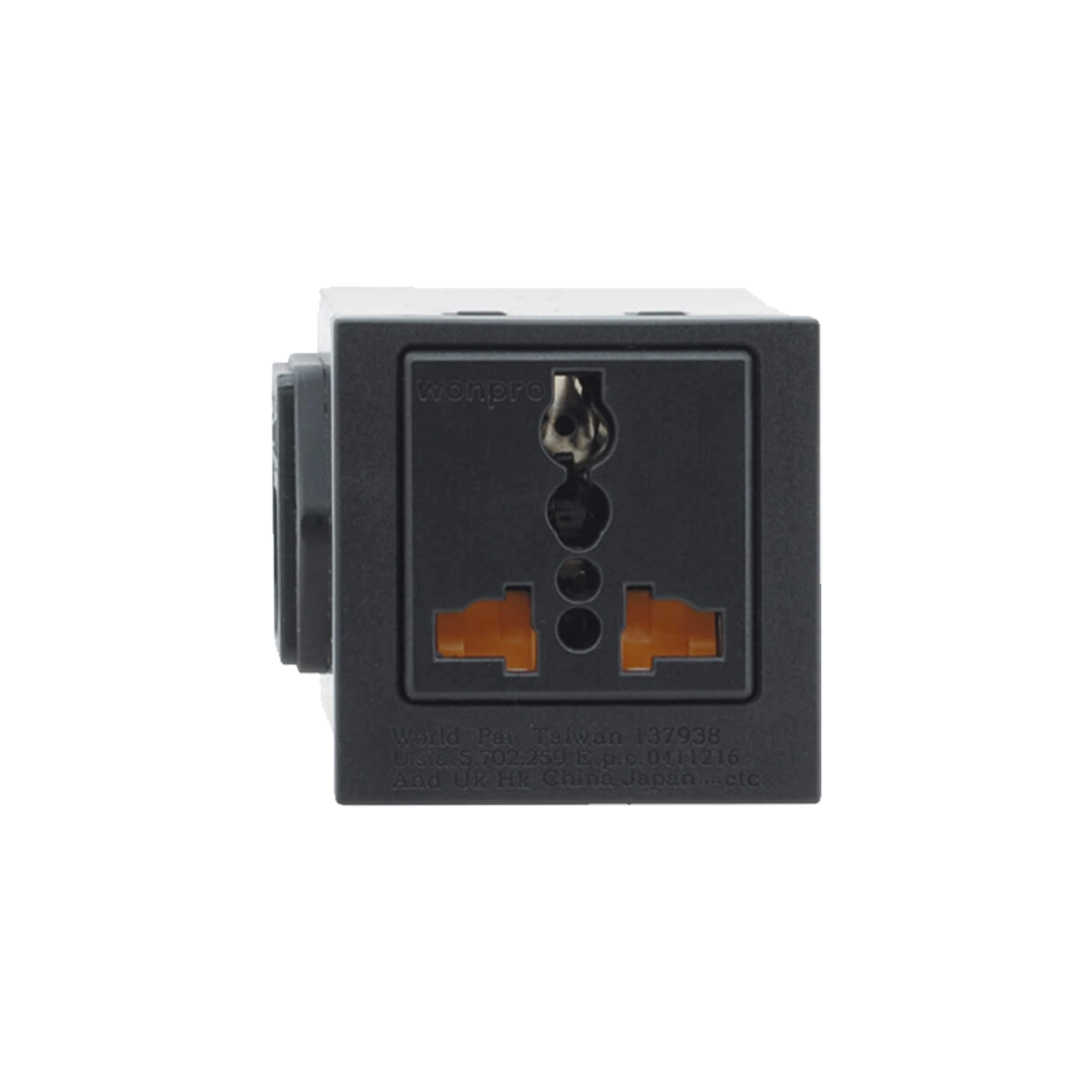 ACESSÓRIO MODULAR TBUS TOMADAS PADRÃO AUSTRALIANO X A/C (KRAMER)