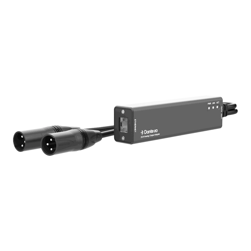 Adaptador Dante 2 XLR Macho para RJ45 Fêmea Cretone (SONIC FLOW)