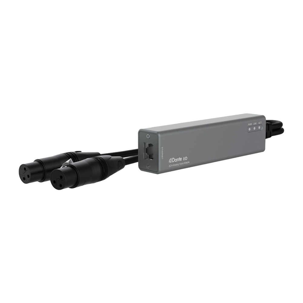 Adaptador Dante de 2 XLR Fêmea Para RJ45 Fêmea Cretone (SONIC FLOW)