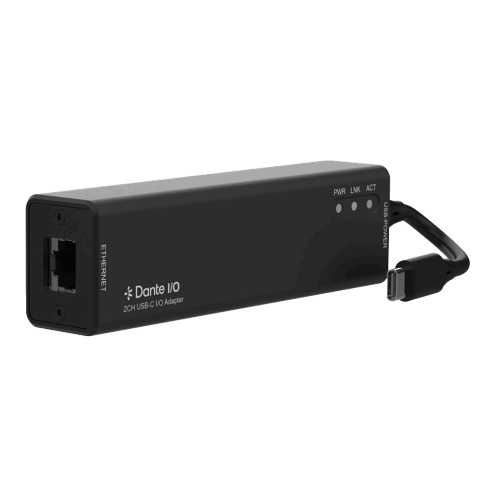 Adaptador Dante USB Tipo C Macho para Rj45 Fêmea Cretone (SONIC FLOW)