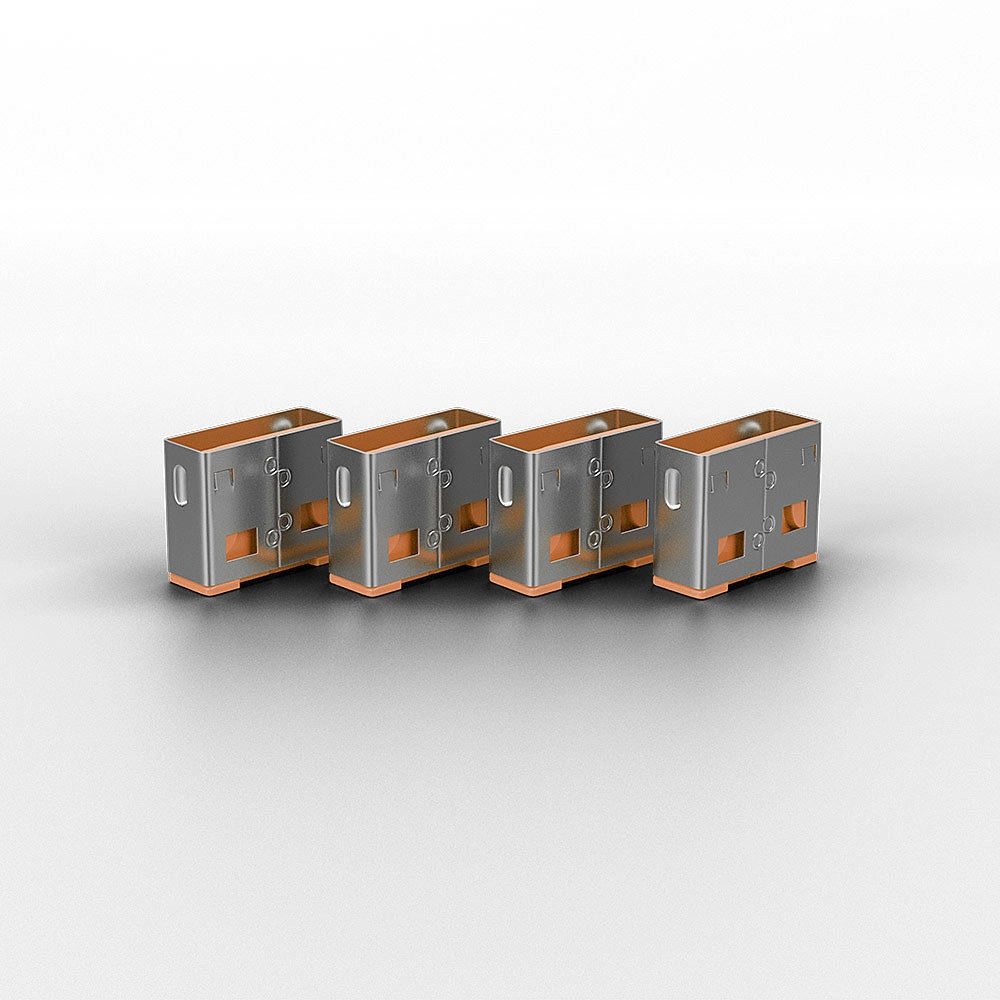 BLOQUEADOR DE PORTA USB-A 10-BLOKERS LARANJA (LINDY)