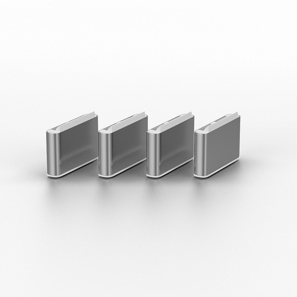 BLOQUEADOR DE PORTA USB-C 10-BLOKERS BRANCO (LINDY)