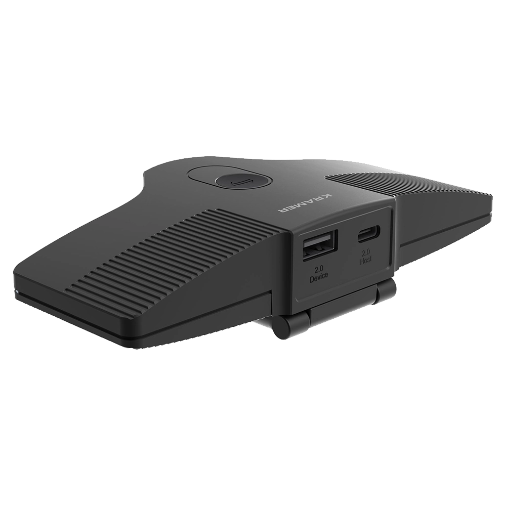 CÂMERA 4K COM RORAÇÃO DE 180ºG. FOCO AUTOMÁTICA 3 LENTES E 2 MICROFONES INTERNOS (KRAMER)