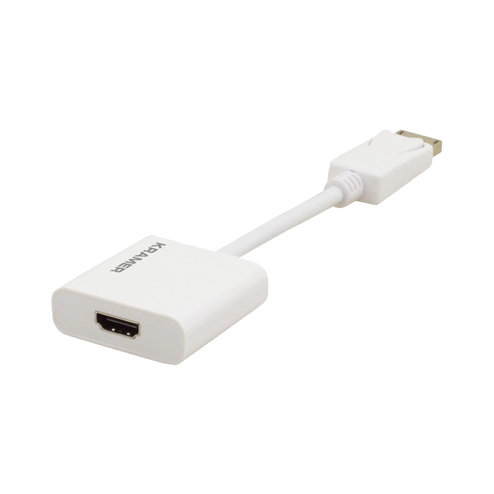 CABO ADAPTADOR DISPLAYPORT MACHO X HDMI FÊMEA 4K 60HZ MOD.011 (KRAMER) - 15CM