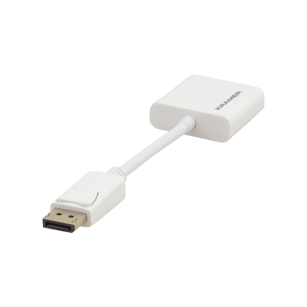 CABO ADAPTADOR DISPLAYPORT MACHO X HDMI FÊMEA 4K 60HZ MOD.011 (KRAMER) - 15CM