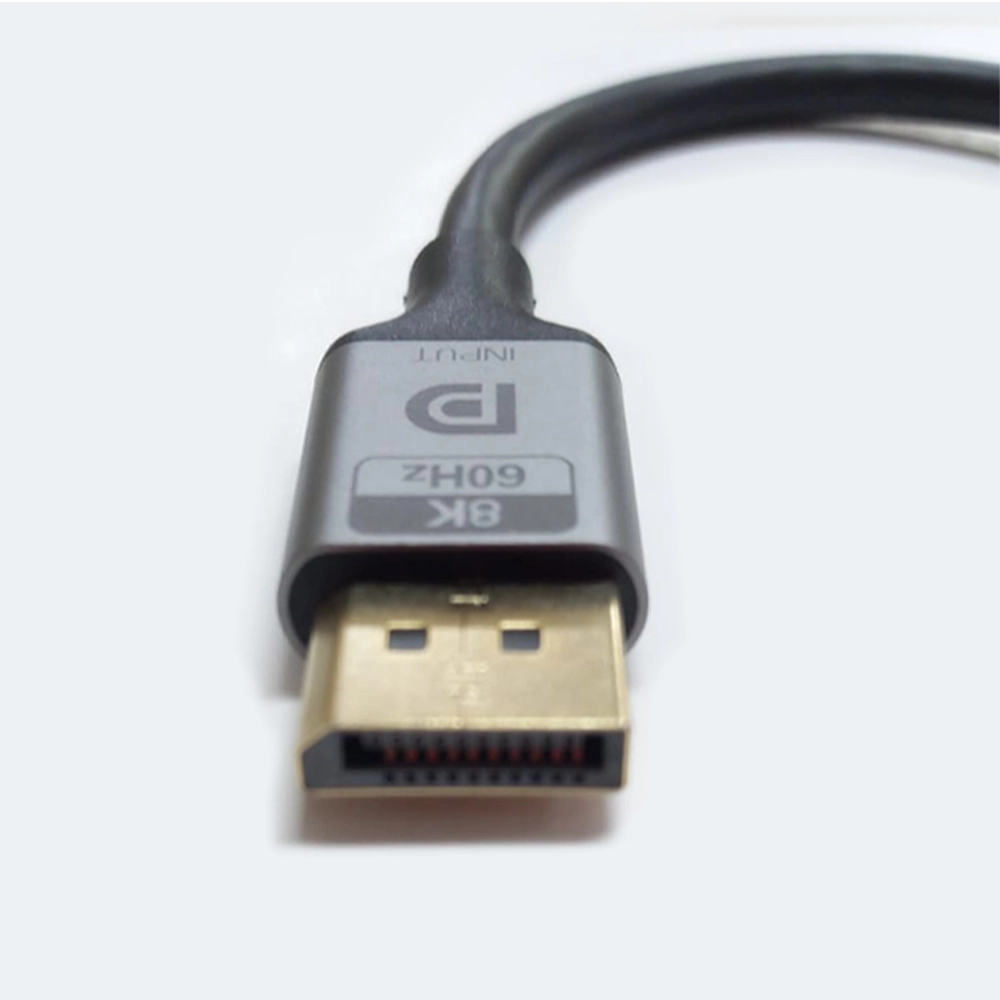 CABO ADAPTADOR DISPLAYPORT MACHO X HDMI FEMEA 8K 60HZ ATIVO (CG) - 15CM