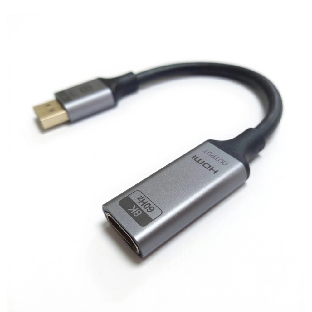 Cabo Adaptador DisplayPort para HDMI 8K 60Hz Ativo de 15 Centímetros - Cabos Golden