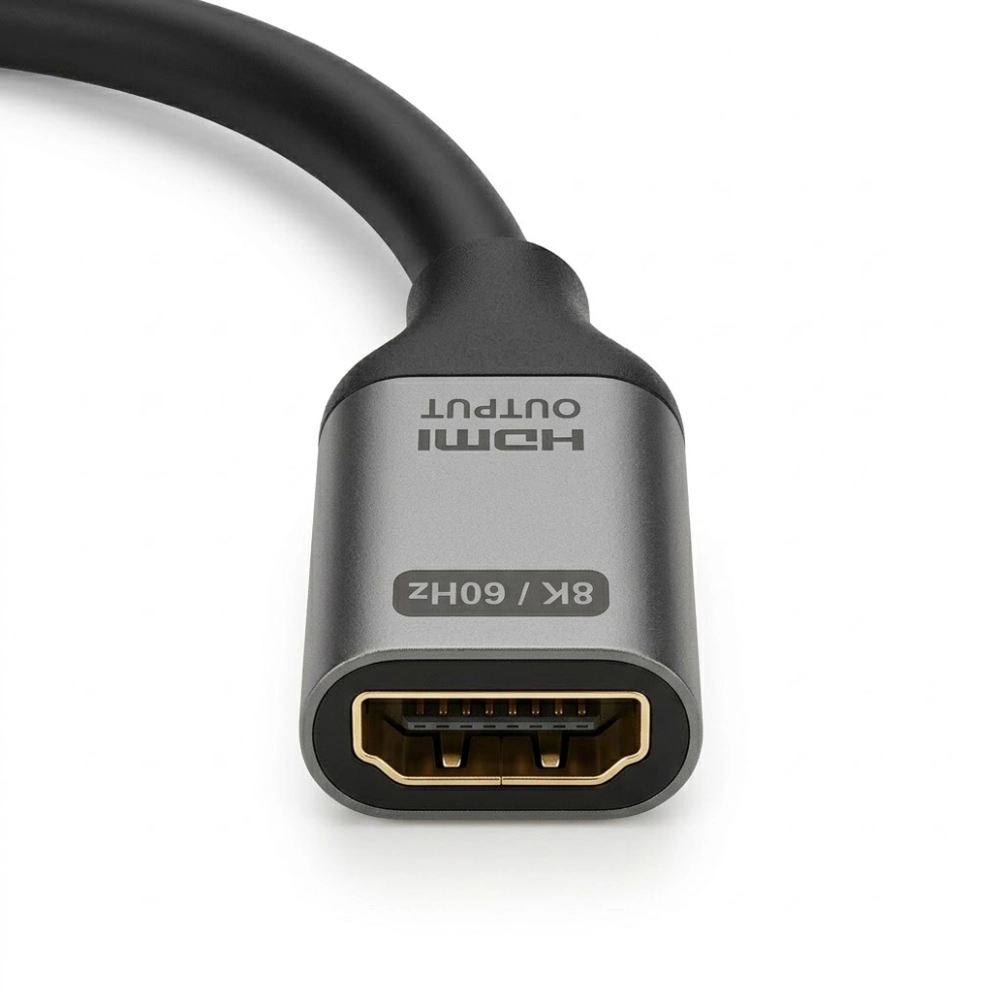 Cabo Adaptador DisplayPort para HDMI 8K 60Hz Ativo de 15 Centímetros - Cabos Golden