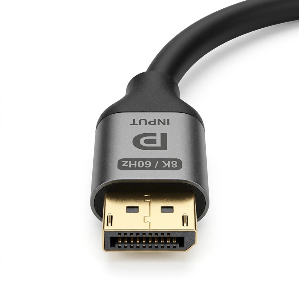 Cabo Adaptador DisplayPort para HDMI 8K 60Hz Ativo de 15 Centímetros - Cabos Golden