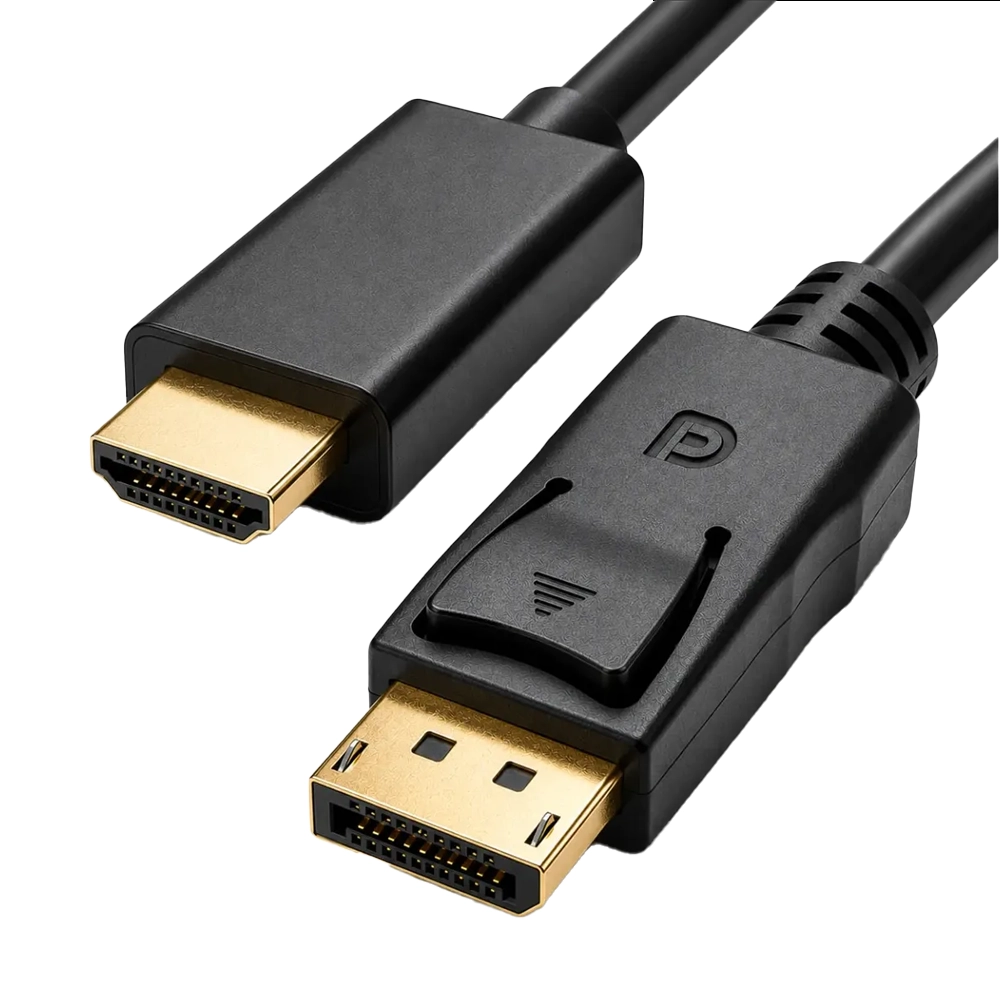 Cabo Adaptador Displayport Para HDMI Full HD de 10 Metros