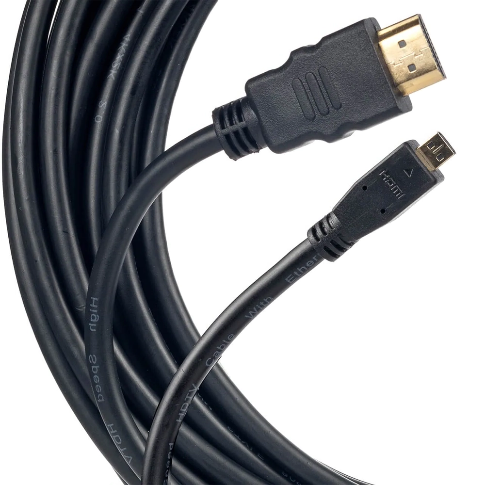 Cabo Adaptador Micro HDMI Para HDMI FULL HD 60Hz de 5 Metros