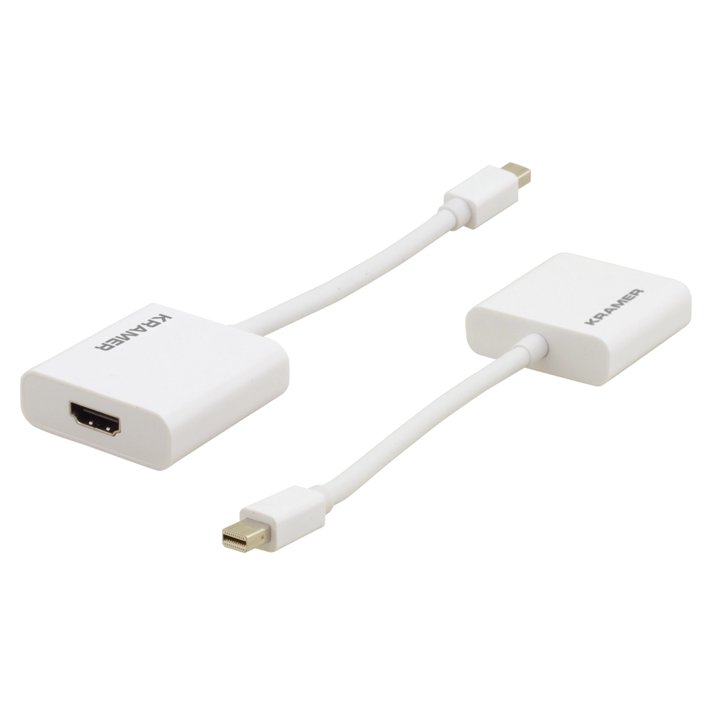CABO ADAPTADOR MINI DISPLAYPORT MACHO X HDMI FÊMEA 4K 60HZ (KRAMER) - 15CM