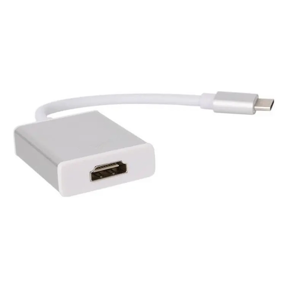 Cabo Adaptador USB-C Macho X HDMI Fêmea Full HD 10 Centímetros