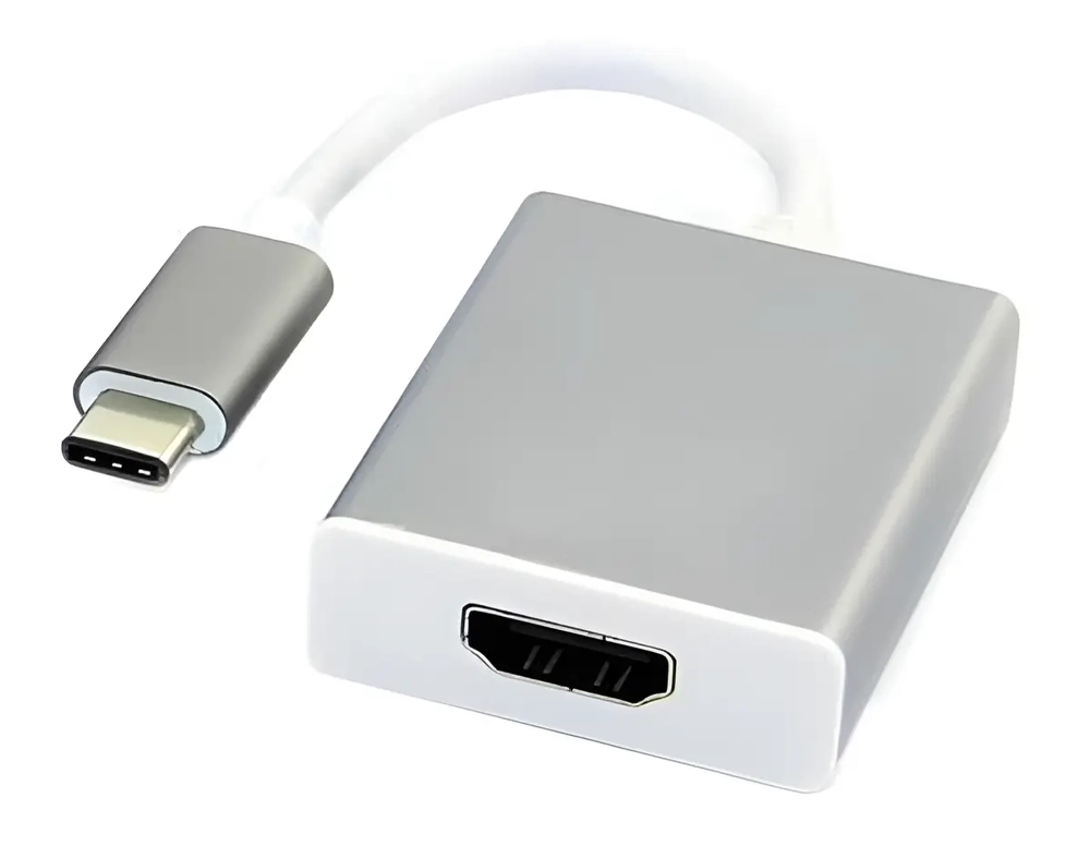 Cabo Adaptador USB-C Macho X HDMI Fêmea Full HD 10 Centímetros