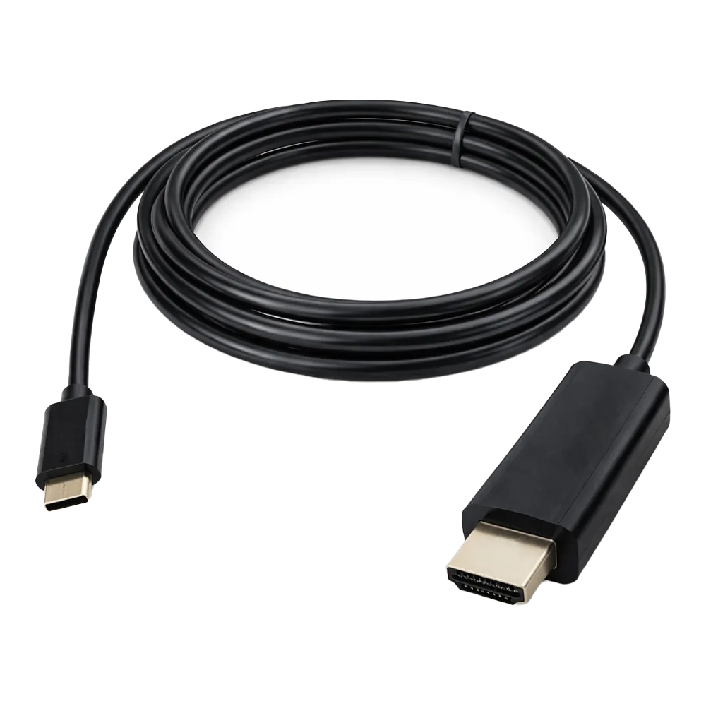 Cabo Adaptador USB tipo C para HDMI de 1,8 Metros