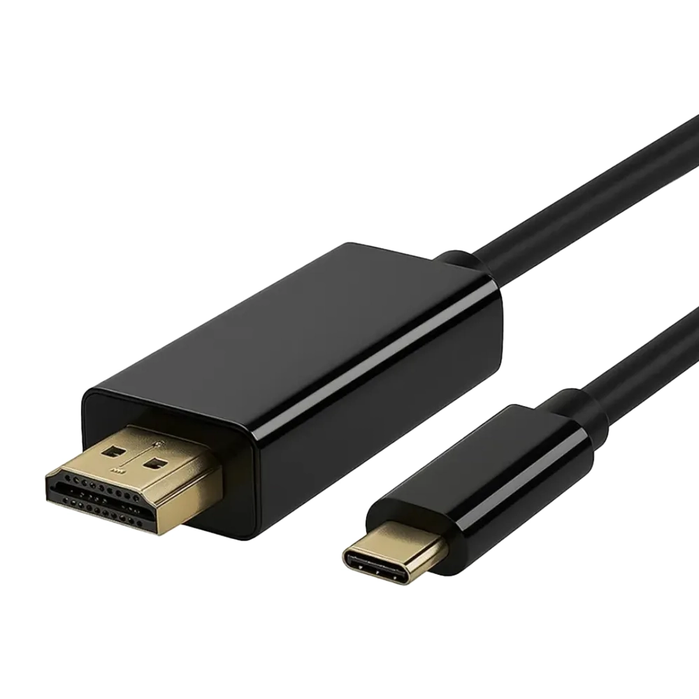 Cabo Adaptador USB tipo C para HDMI de 1,8 Metros