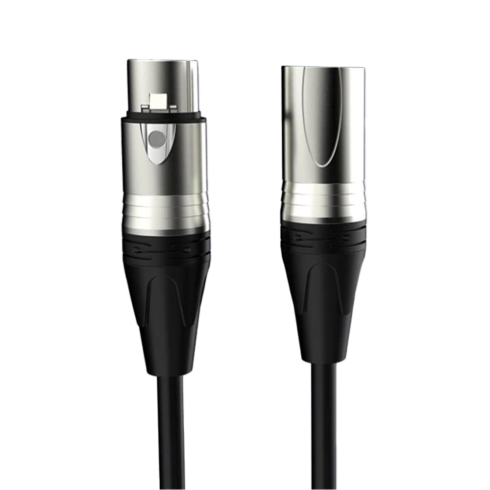 CABO DE MICROFONE XLR MACHO X XLR FÊMEA (PROFISSIONAL) - 7M