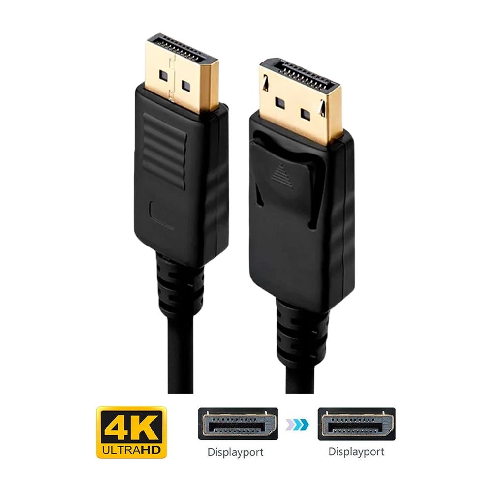 Cabo DisplayPort 1.2 de 3 Metros