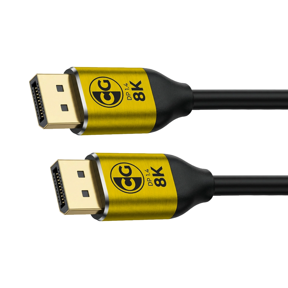 CABO DISPLAYPORT 1.4 8K 60HZ ULTRA HIGH SPEED COM HDR, DSC E ADAPTIVE SYNC (CG) – 1,8M