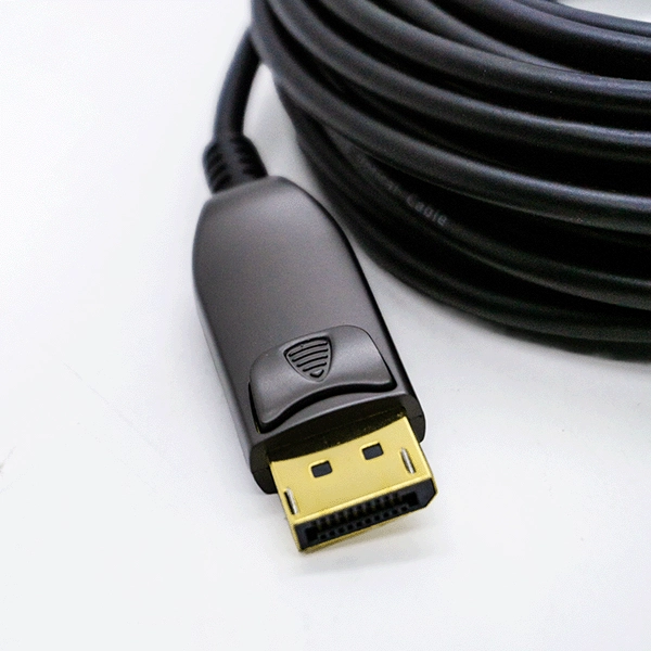 CABO DISPLAYPORT ÓPTICO 1.4 8K 60HZ 48GBPS ALTO DESEMPENHO (CG) - 10M