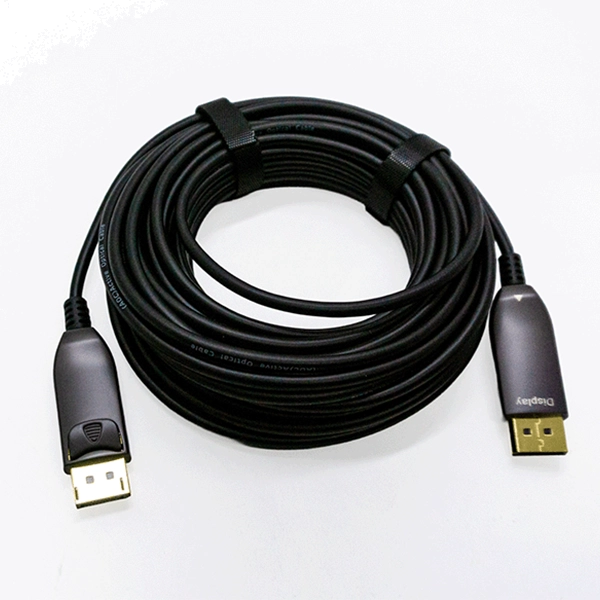 CABO DISPLAYPORT ÓPTICO 1.4 8K 60HZ 48GBPS ALTO DESEMPENHO (CG) - 30M