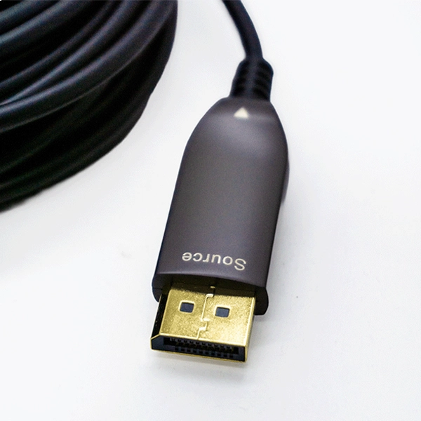 CABO DISPLAYPORT ÓPTICO 1.4 8K 60HZ 48GBPS ALTO DESEMPENHO (CG) - 50M