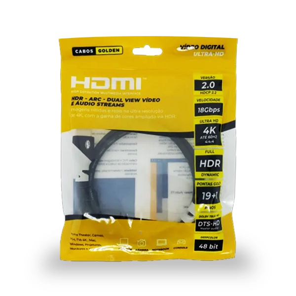 CABO HDMI 2.0 FULL HD 1080P 60HZ 19 1 (CG) - 20M