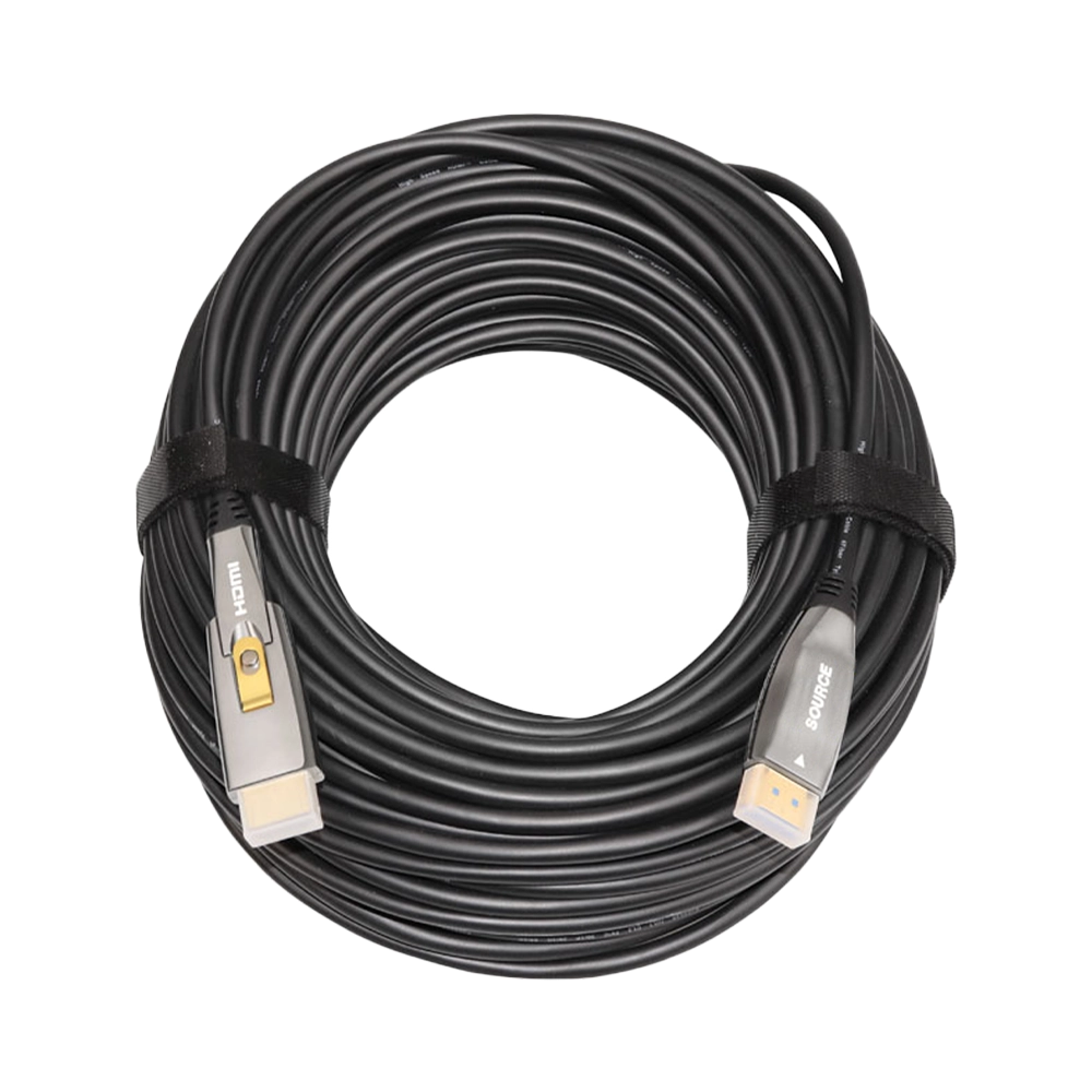 CABO HDMI 2.1 FIBRA ÓPTICA 8K 60HZ 48GBPS COM PLUG DESTACÁVEL (CG) - 20M