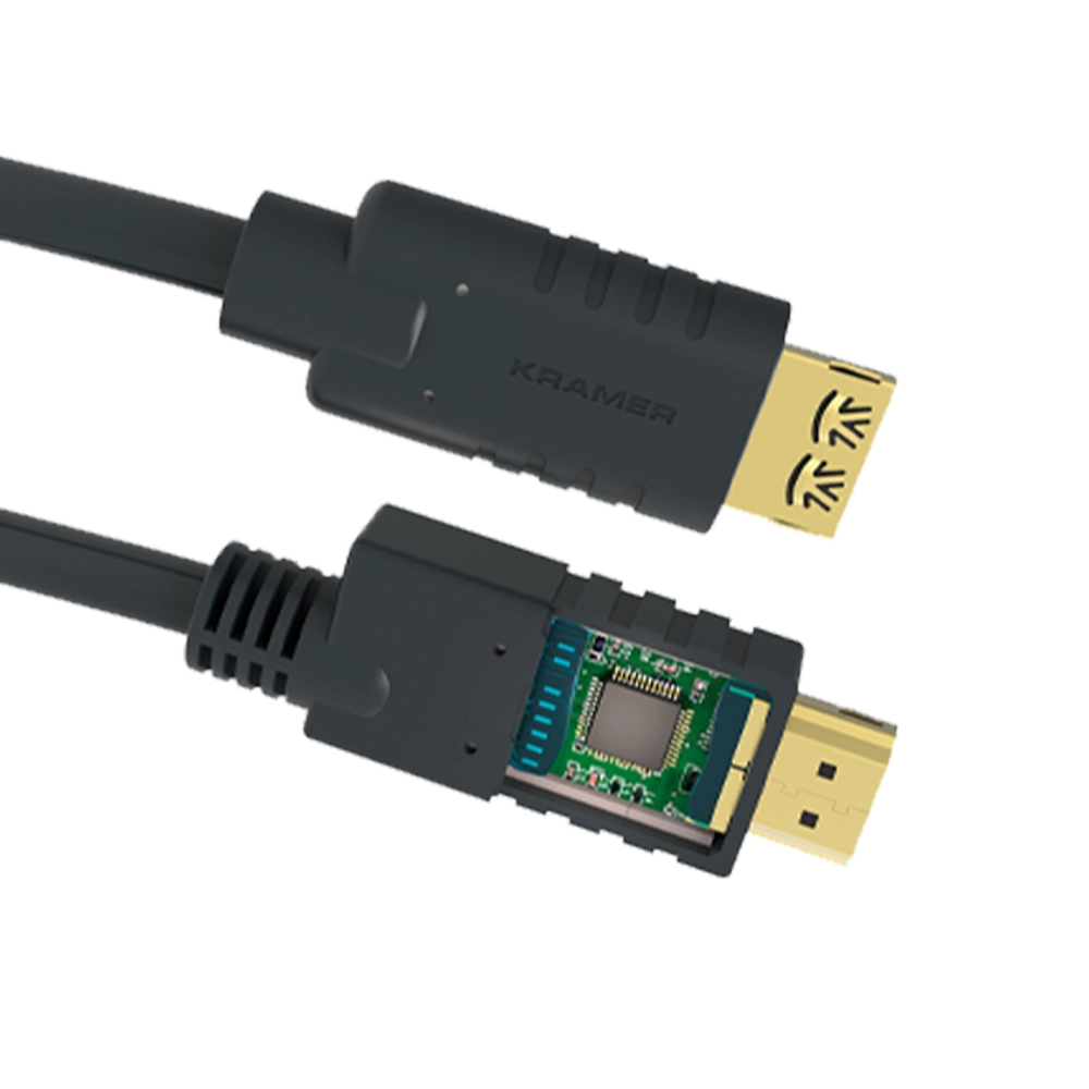 Cabo HDMI 2.0 4K 60HZ 4:4:4 Ativo (KRAMER) - 15,2M