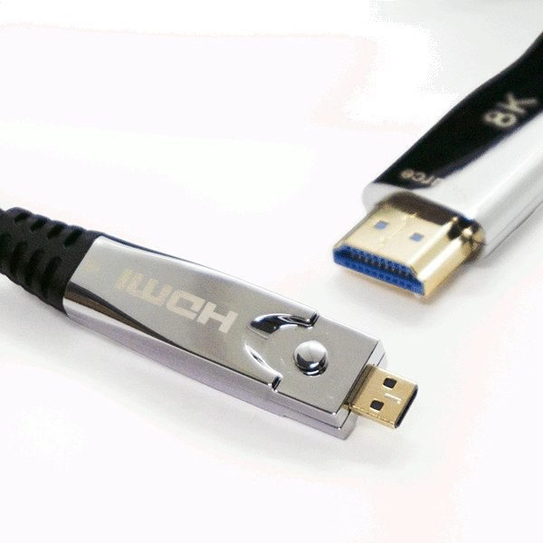 CABO HDMI FIBRA ÓPTICA 2.1 8K 60HZ 48GBPS COM PLUG DESTACÁVEL (CG) - 10M