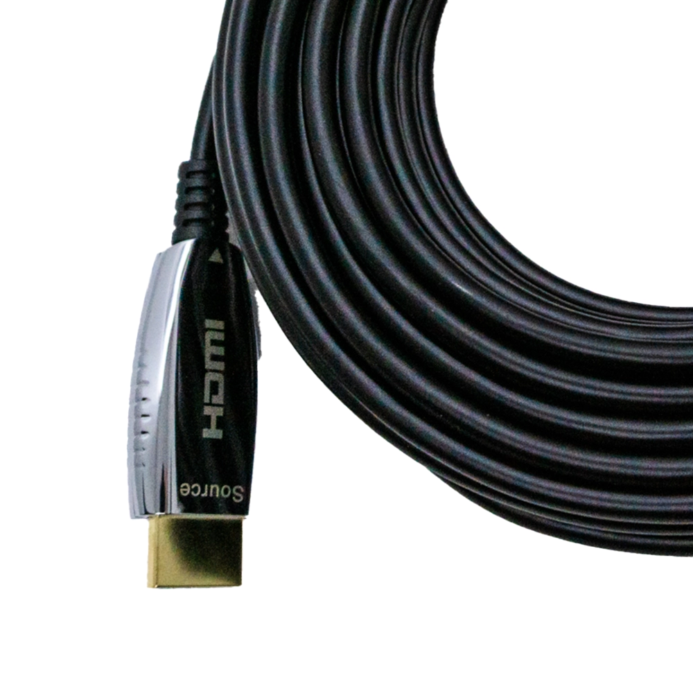 Cabo HDMI 2.0 Fibra Óptica 4K 60Hz 18 Gbps HDR 10 Profissional (CG) - 100M