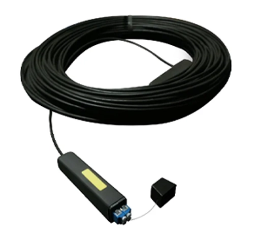 CABO ÓPTICO OM3 4LC/PC FEMEA X 4LC/PC FEMEA 4FO COM 4 PATCH CORDES ÓPTICOS OM3 DUPLEX - 100M