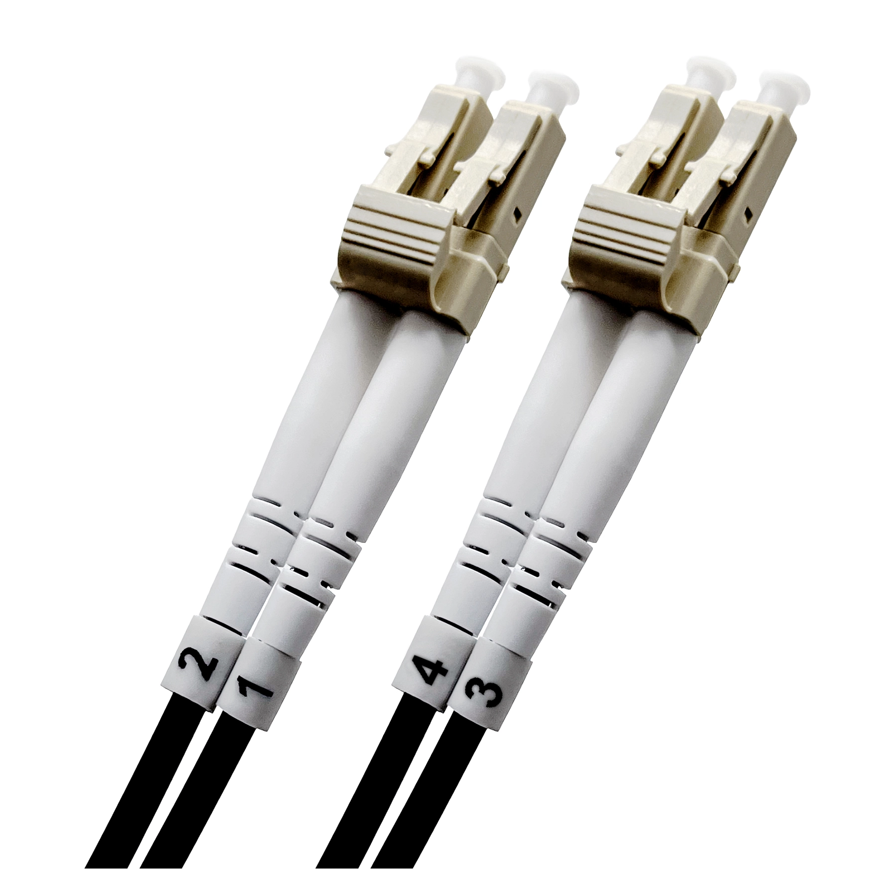 CABO ÓPTICO OM3 4LC/UPC M. X 4LC/UPC M. (MM) - LSZH - 5.0MM - BLINDAGEM ARMORED (CG) - 100M