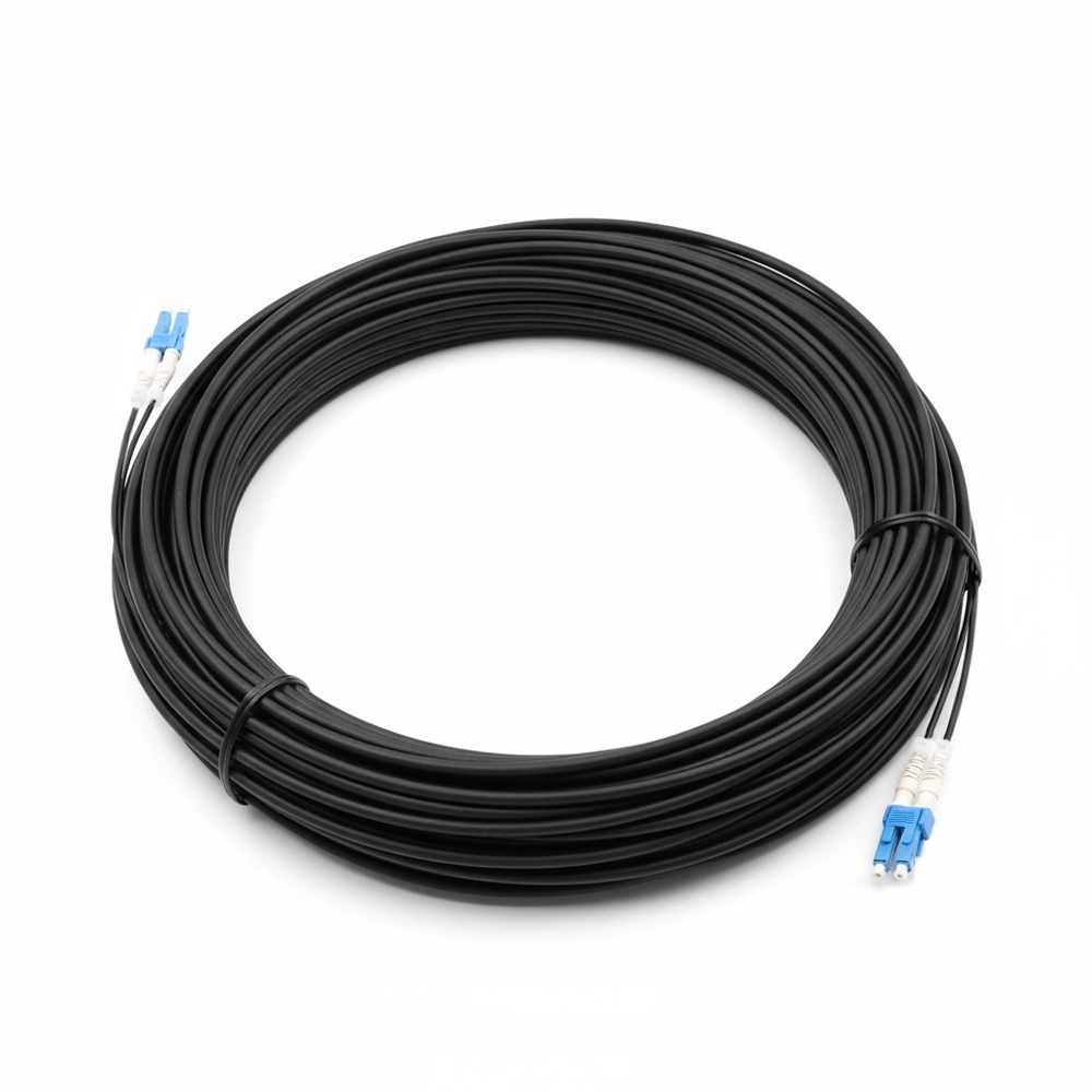 CABO OPTICO SINGLEMODE 2LC/UPC X 2LC/UPC 5.0MM DE ALTA TRAÇÃO COM LSZH (CG) - 100M + CARRETEL DE 100M