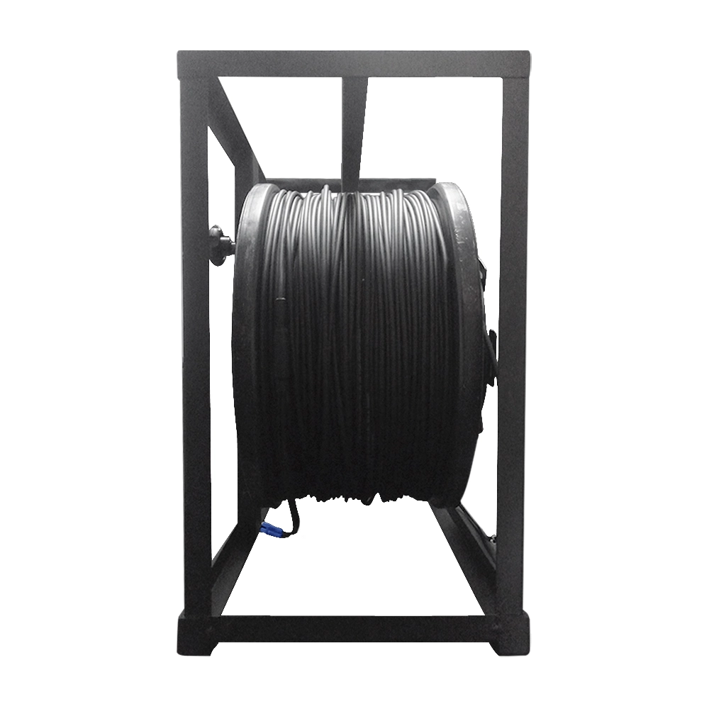 CABO OPTICO SINGLEMODE 2LC/UPC X 2LC/UPC 5.0MM DE ALTA TRAÇÃO COM LSZH (CG) - 200M + CARRETEL DE 200M