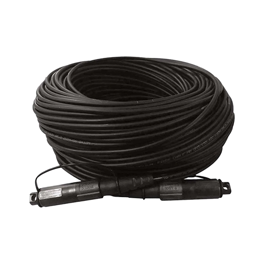 Cabo Óptico Optitap OM3 MPO/UPC Macho x MPO/UPC Macho 50/125 Multimodo de 12 Vias com LSZH Blindado - 200M