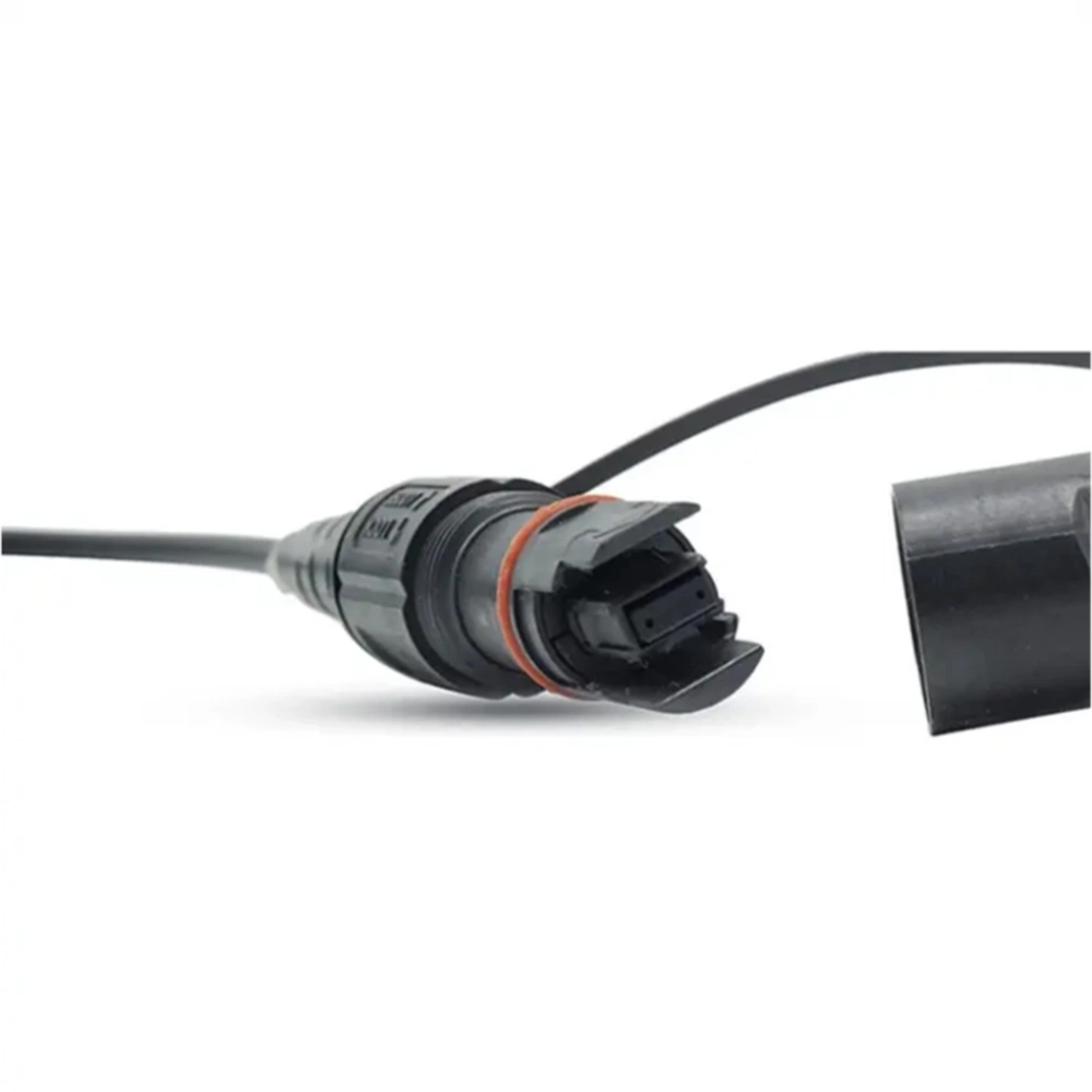 Cabo Óptico Optitap OM3 MPO/UPC Macho x MPO/UPC Macho 50/125 Multimodo de 12 Vias com LSZH Blindado - 200M