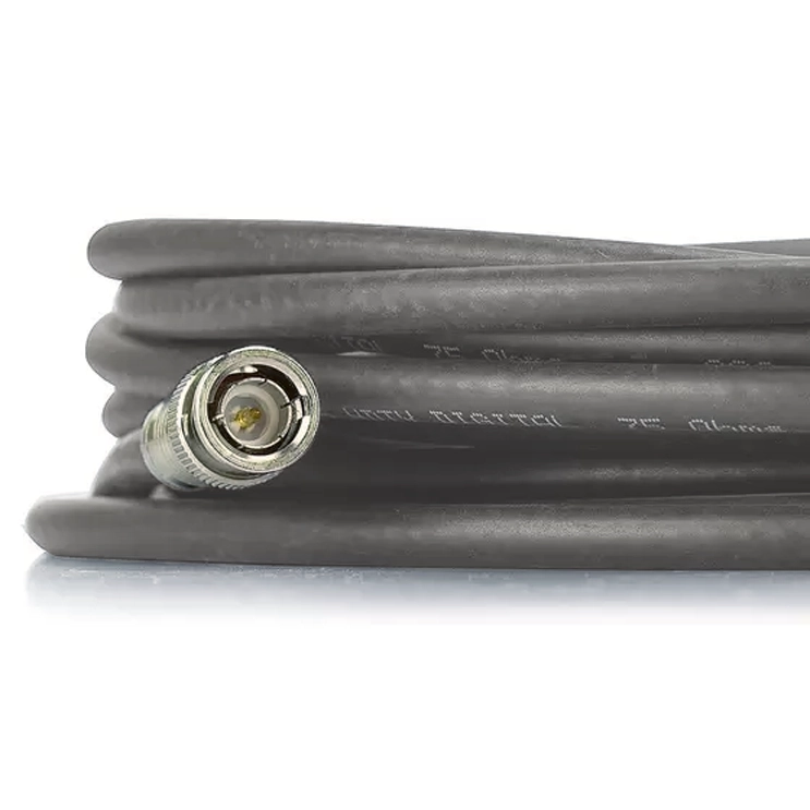Cabo SDI Broadcast RG6 6G com Conexão BNC de 50 Centimetros