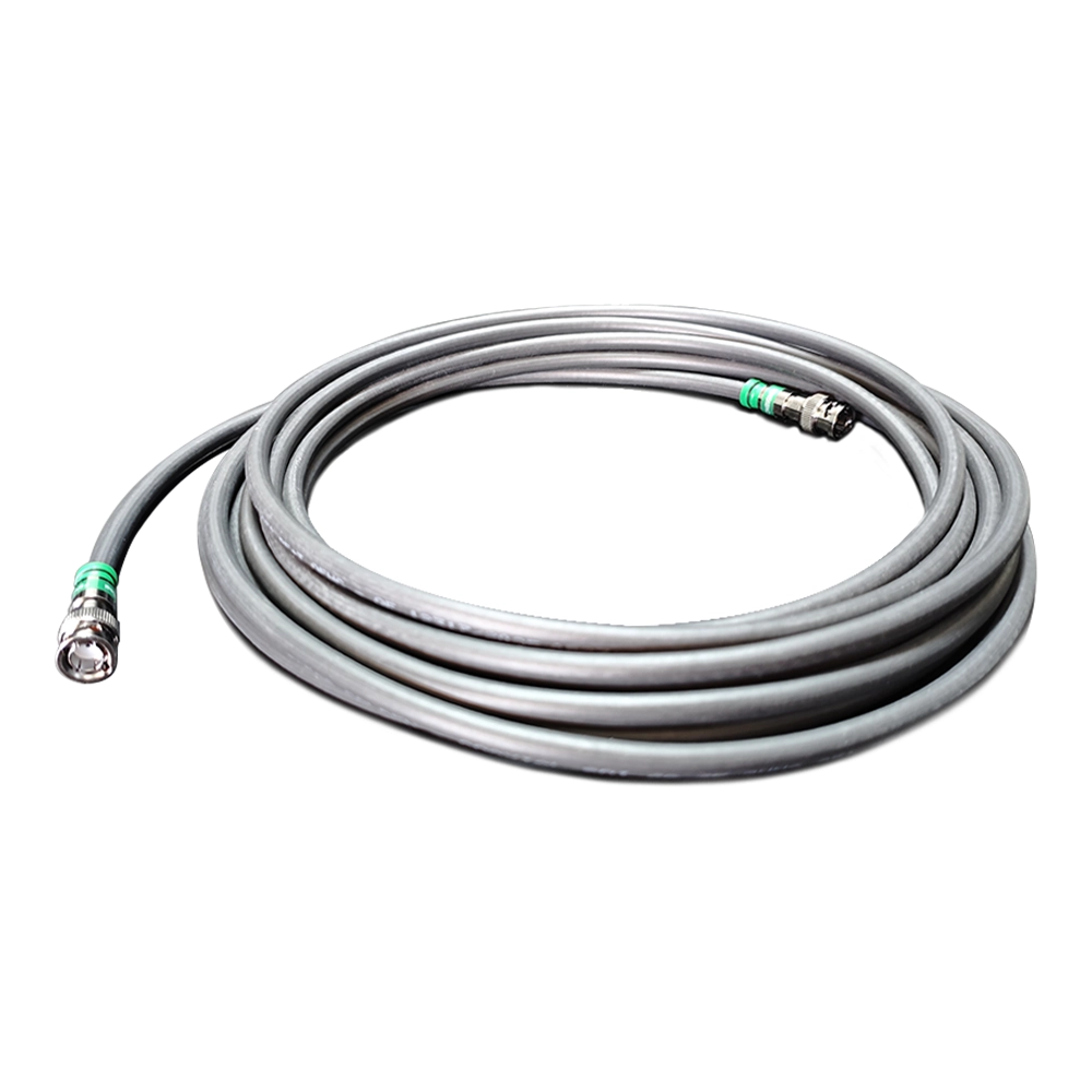 Cabo SDI Broadcast De 6GB Com Conectores BNC RG6 Da Kramer a Prova D'água de 15 Metros