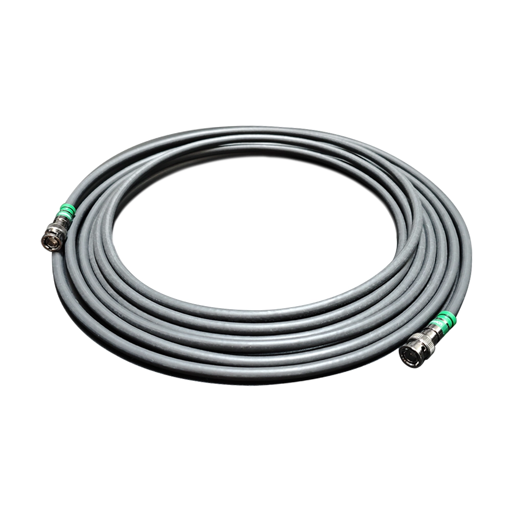 Cabo SDI Broadcast De 6GB Com Conectores BNC RG6 Da Kramer a Prova D'água de 15 Metros