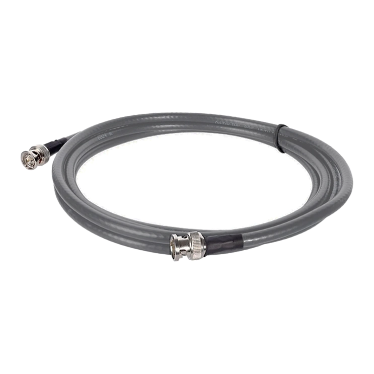 Cabo SDI Broadcast RG6 6G com Conexão BNC de 1 Metro