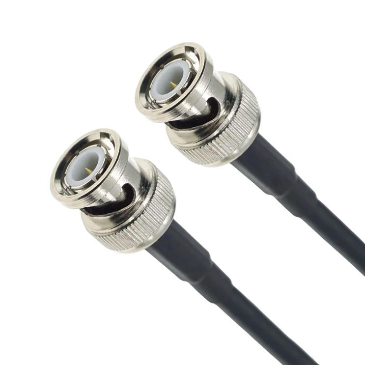 Cabo SDI Broadcast RG6 6G com Conexão BNC de 5 Metros