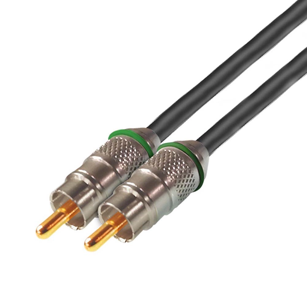 CABO DE SUBWOOFER 1 RCA MACHO X 1 RCA MACHO - STANDARD - 1M