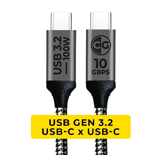 CABO USB-C X USB-C 3.2 10G 100W (CG) - 2M