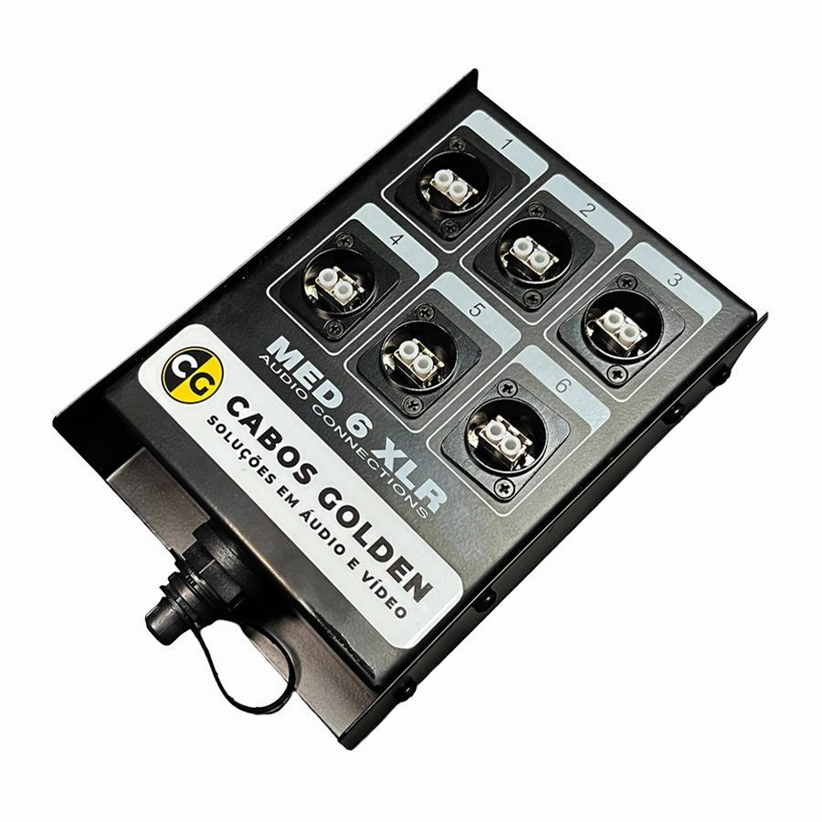 CAIXA ÓPTICA MPO DE 12 VIAS PARA 12 LC BLINDADO (PROFISSIONAL)