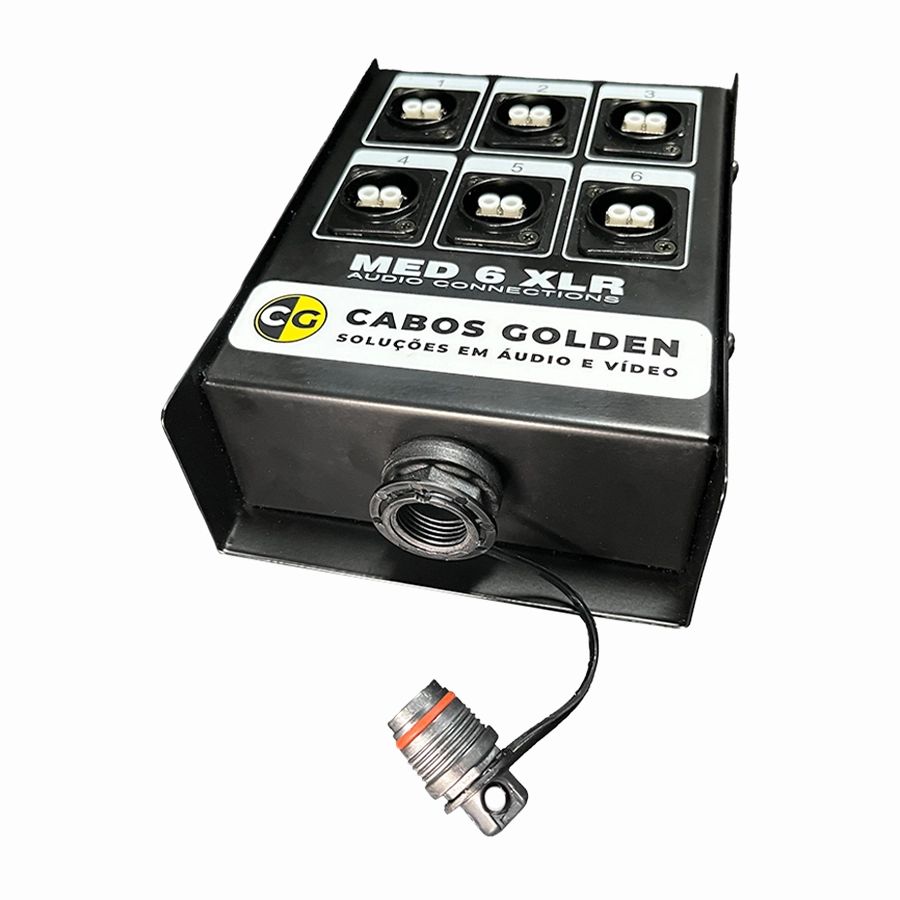 CAIXA ÓPTICA MPO DE 12 VIAS PARA 12 LC BLINDADO (PROFISSIONAL)