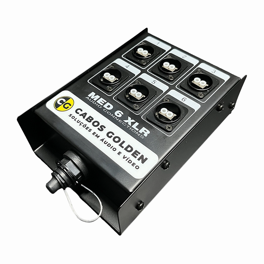 CAIXA ÓPTICA MPO DE 12 VIAS PARA 12 LC BLINDADO (PROFISSIONAL)