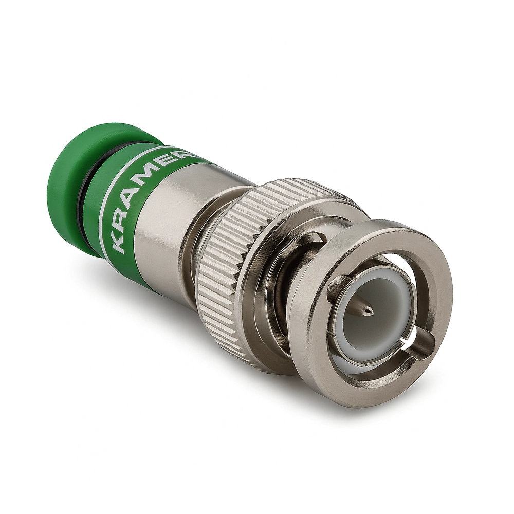 CONECTOR BNC RG5/6 RCA MACHO - COMPRESSAO - (KRAMER)